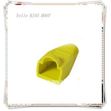 YELLOW RJ45 boot Cap for CAT 5/5e/6 Ethernet cables